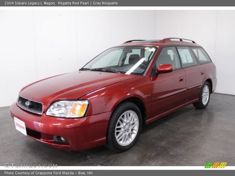 Regatta Red Pearl / Gray Moquette 2004 Subaru Legacy L Wagon
