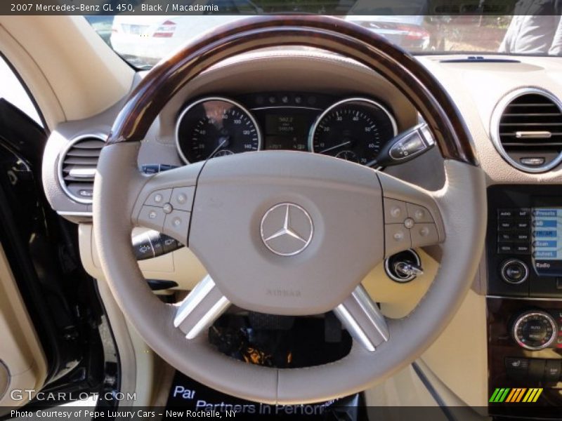 Black / Macadamia 2007 Mercedes-Benz GL 450
