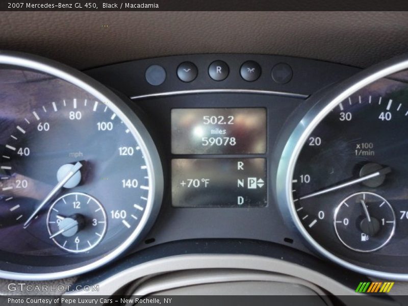 Black / Macadamia 2007 Mercedes-Benz GL 450