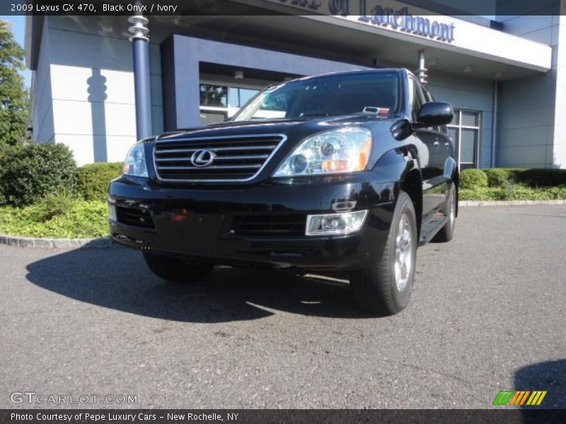 Black Onyx / Ivory 2009 Lexus GX 470