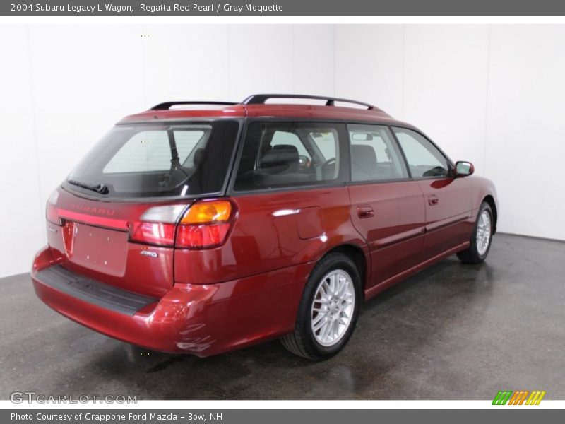 Regatta Red Pearl / Gray Moquette 2004 Subaru Legacy L Wagon