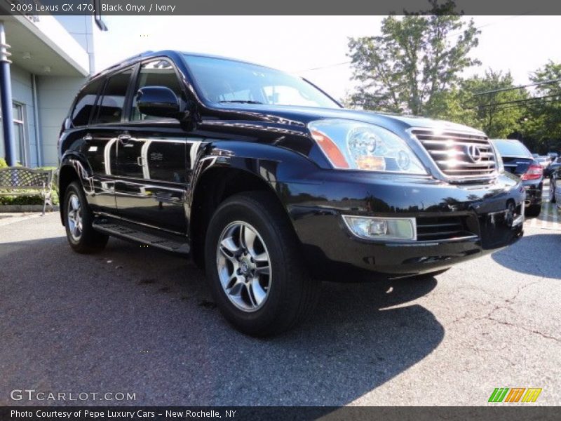 Black Onyx / Ivory 2009 Lexus GX 470