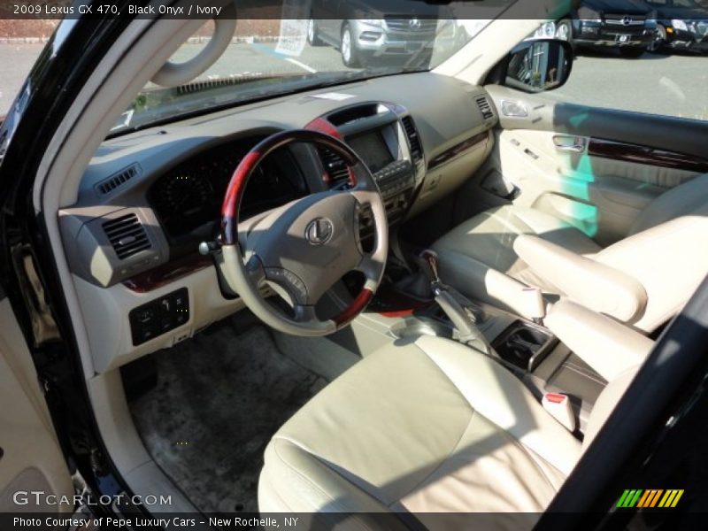 Black Onyx / Ivory 2009 Lexus GX 470