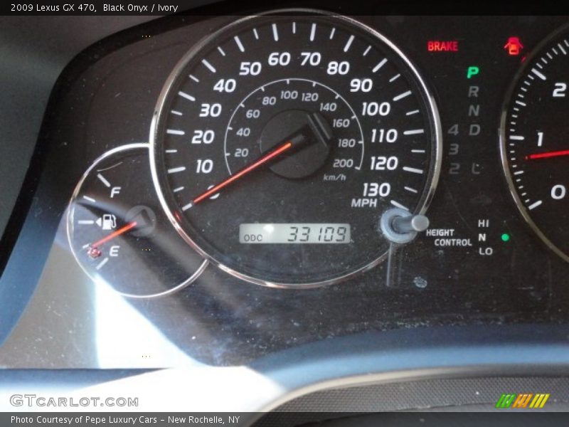Black Onyx / Ivory 2009 Lexus GX 470
