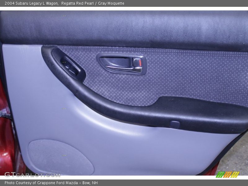Regatta Red Pearl / Gray Moquette 2004 Subaru Legacy L Wagon