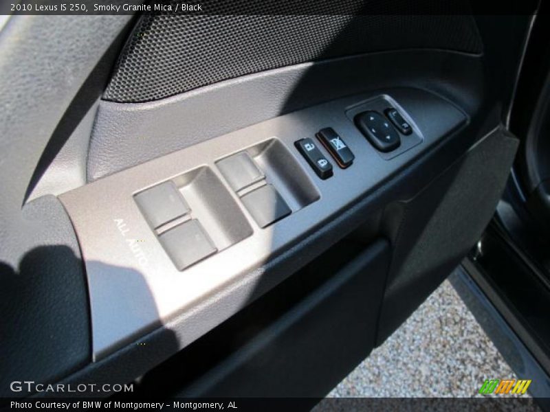 Smoky Granite Mica / Black 2010 Lexus IS 250
