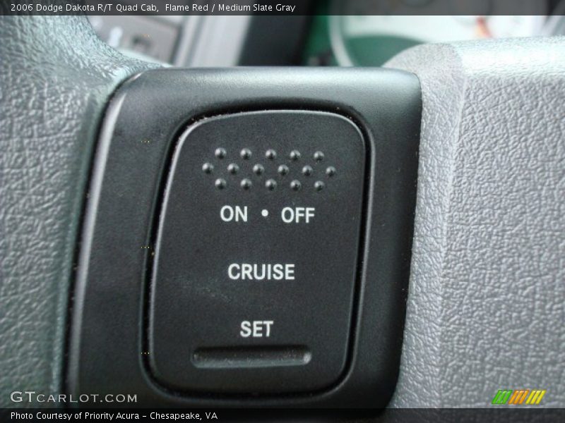 Flame Red / Medium Slate Gray 2006 Dodge Dakota R/T Quad Cab