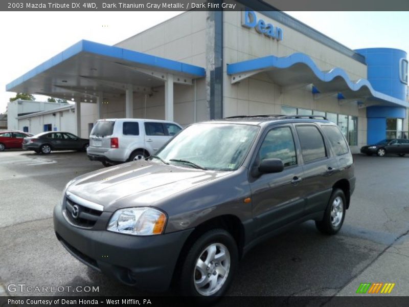 Dark Titanium Gray Metallic / Dark Flint Gray 2003 Mazda Tribute DX 4WD