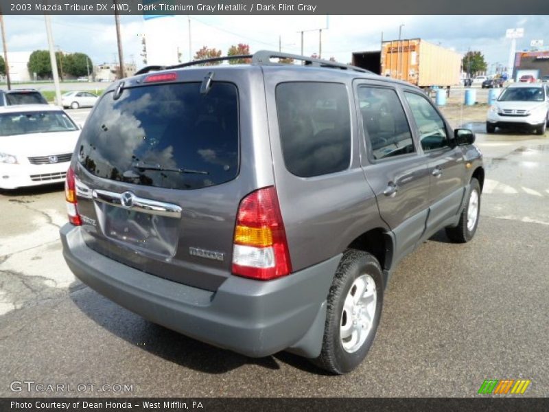 Dark Titanium Gray Metallic / Dark Flint Gray 2003 Mazda Tribute DX 4WD