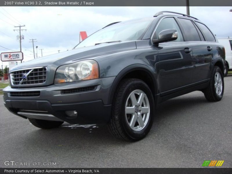 Shadow Blue Metallic / Taupe 2007 Volvo XC90 3.2