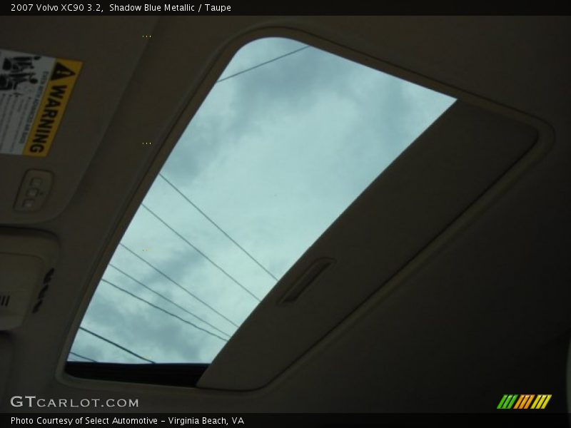 Shadow Blue Metallic / Taupe 2007 Volvo XC90 3.2