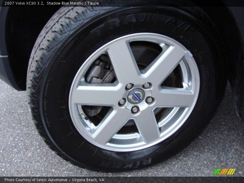 Shadow Blue Metallic / Taupe 2007 Volvo XC90 3.2