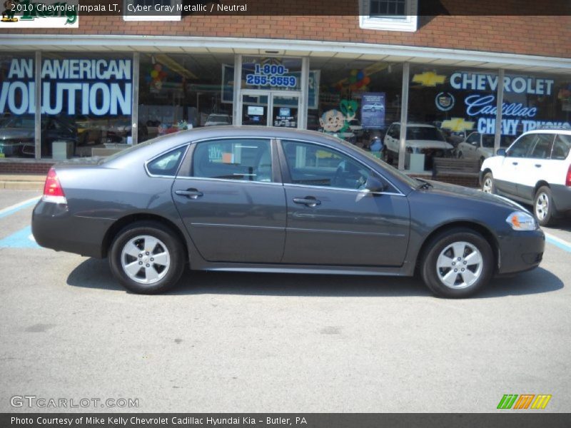 Cyber Gray Metallic / Neutral 2010 Chevrolet Impala LT