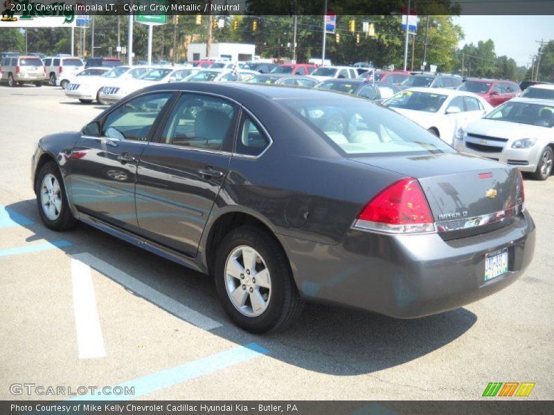 Cyber Gray Metallic / Neutral 2010 Chevrolet Impala LT