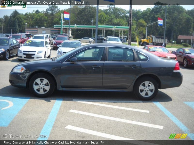 Cyber Gray Metallic / Neutral 2010 Chevrolet Impala LT