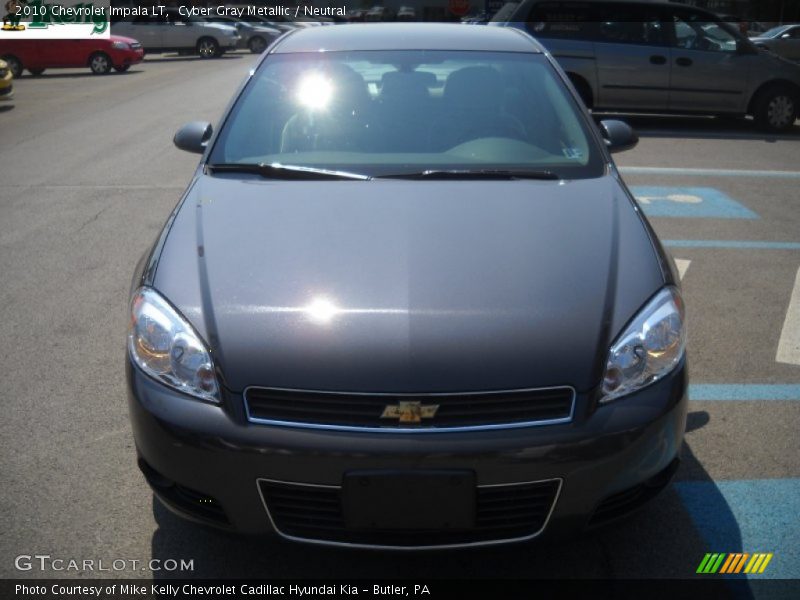 Cyber Gray Metallic / Neutral 2010 Chevrolet Impala LT