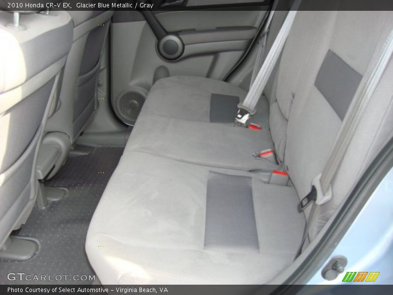 Glacier Blue Metallic / Gray 2010 Honda CR-V EX