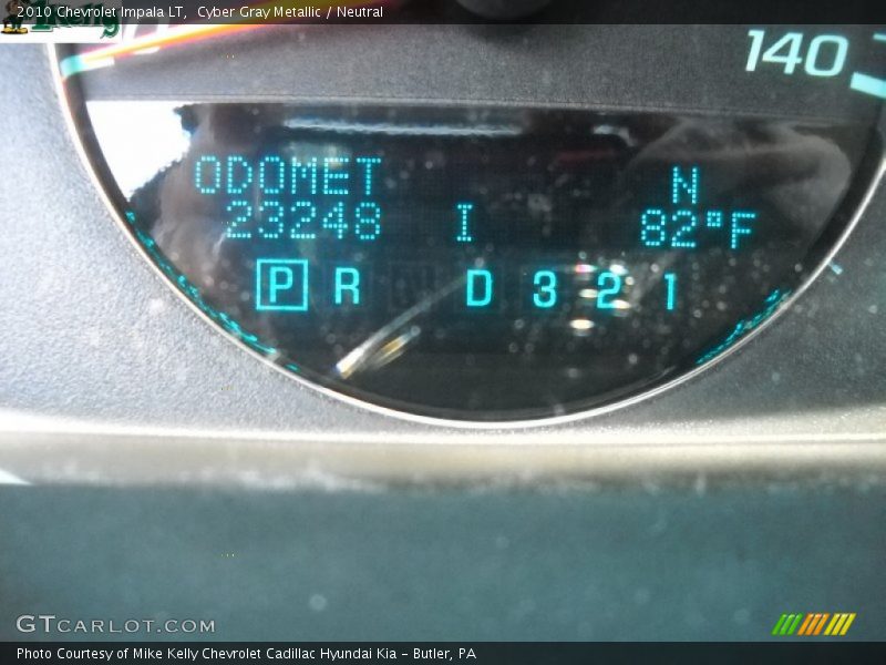 Cyber Gray Metallic / Neutral 2010 Chevrolet Impala LT