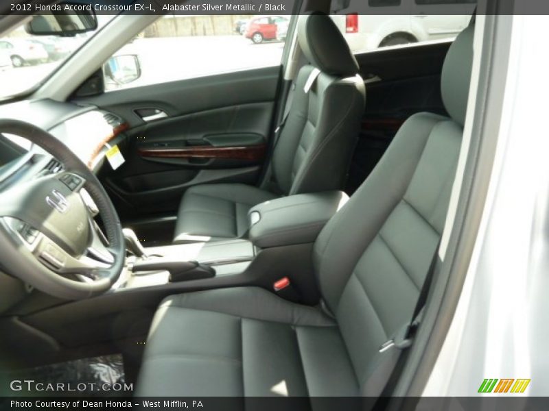 Alabaster Silver Metallic / Black 2012 Honda Accord Crosstour EX-L