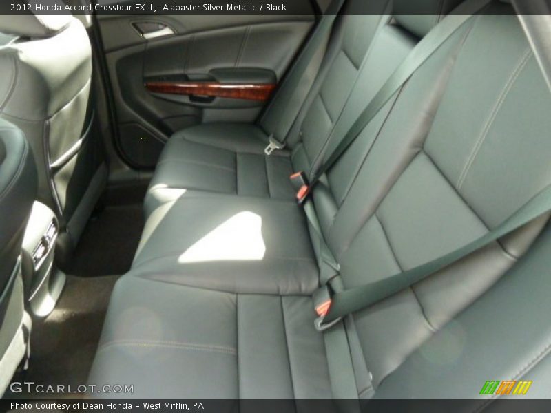 Alabaster Silver Metallic / Black 2012 Honda Accord Crosstour EX-L