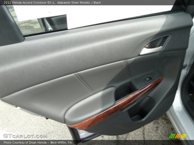 Alabaster Silver Metallic / Black 2012 Honda Accord Crosstour EX-L