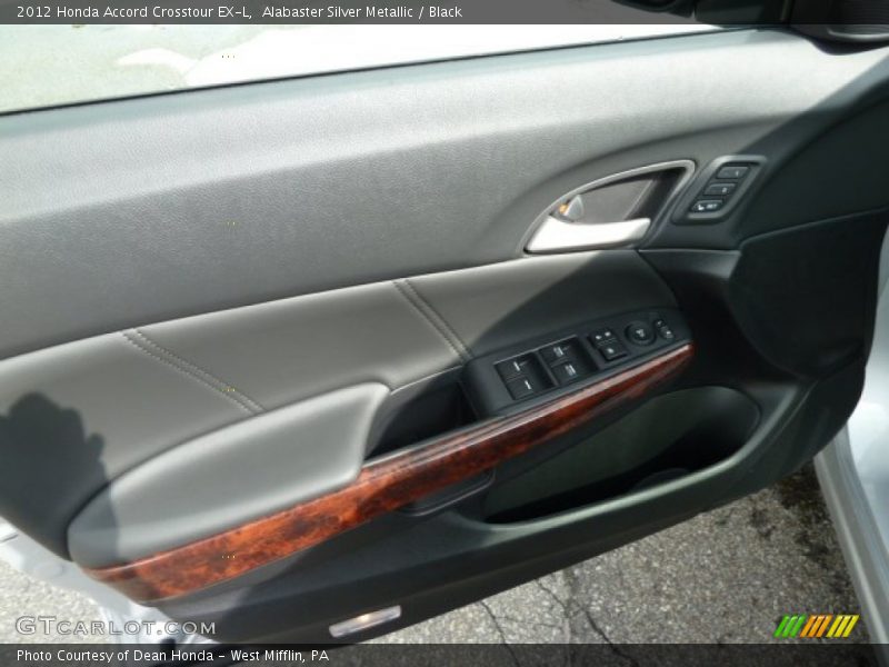 Alabaster Silver Metallic / Black 2012 Honda Accord Crosstour EX-L