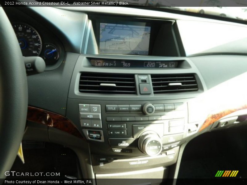 Alabaster Silver Metallic / Black 2012 Honda Accord Crosstour EX-L