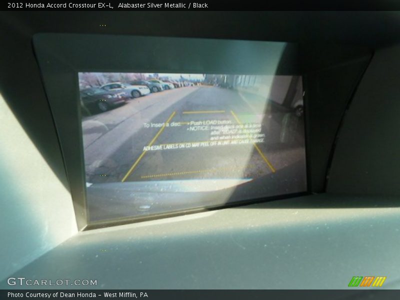 Alabaster Silver Metallic / Black 2012 Honda Accord Crosstour EX-L