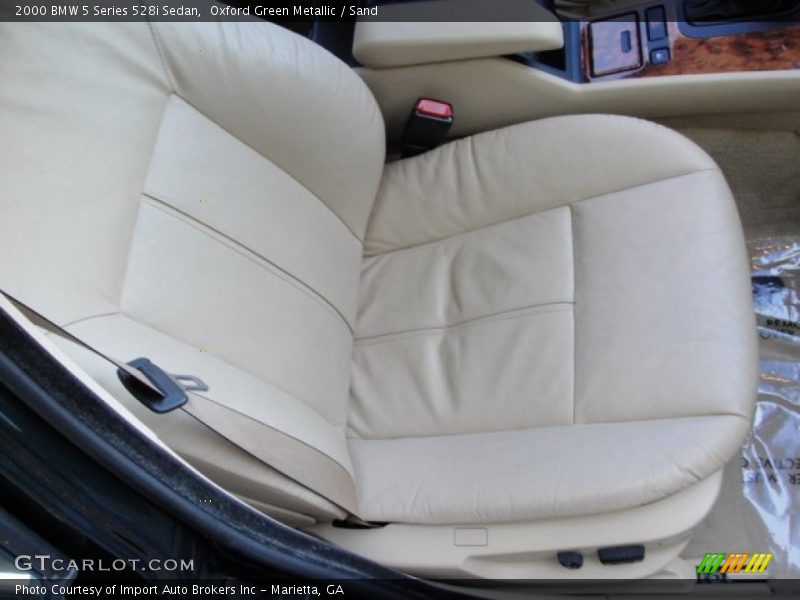 Oxford Green Metallic / Sand 2000 BMW 5 Series 528i Sedan