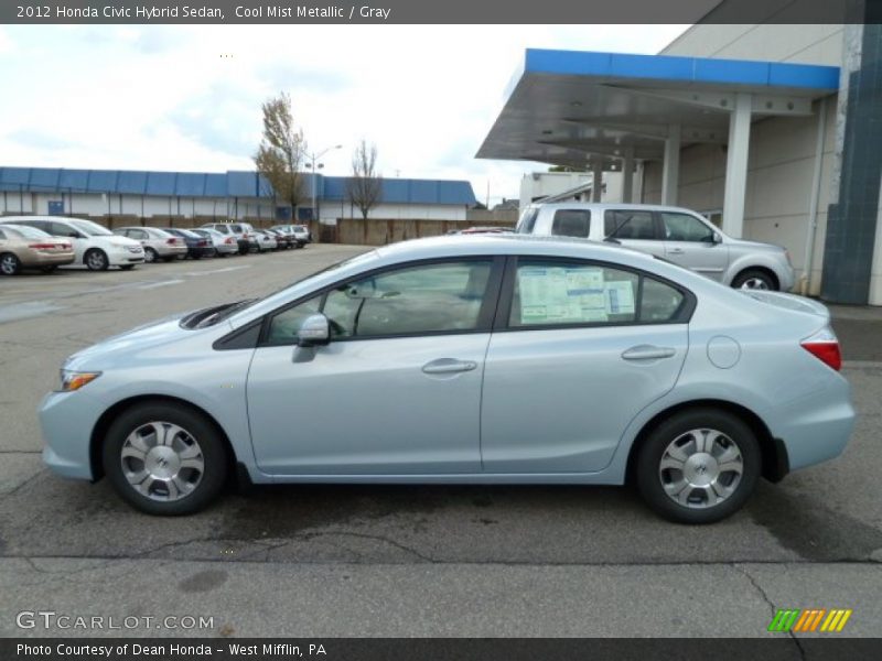  2012 Civic Hybrid Sedan Cool Mist Metallic