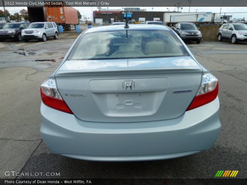  2012 Civic Hybrid Sedan Cool Mist Metallic