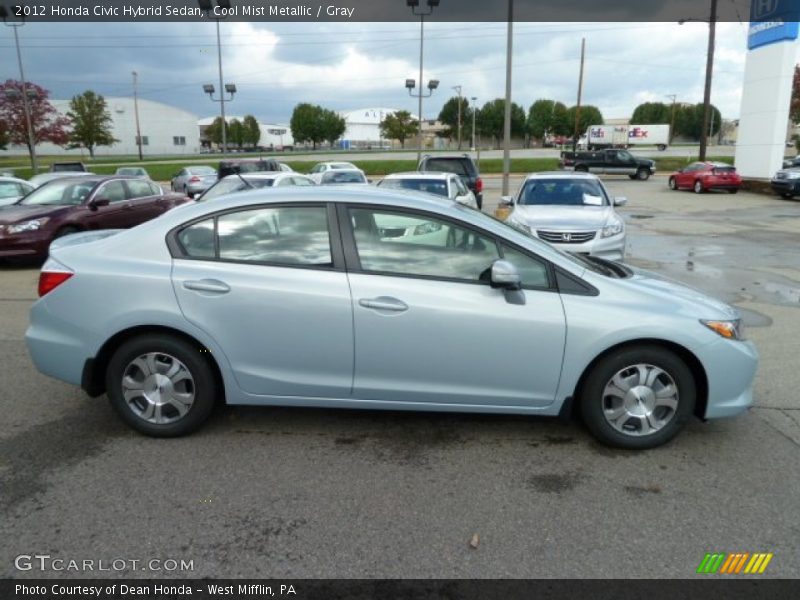  2012 Civic Hybrid Sedan Cool Mist Metallic