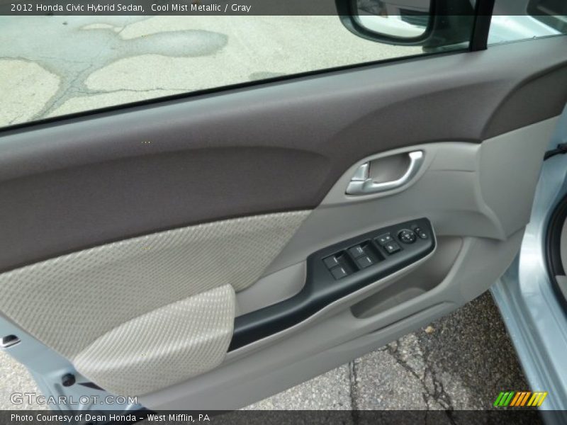 Door Panel of 2012 Civic Hybrid Sedan