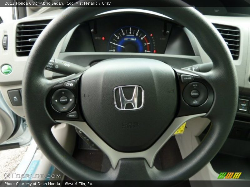  2012 Civic Hybrid Sedan Steering Wheel