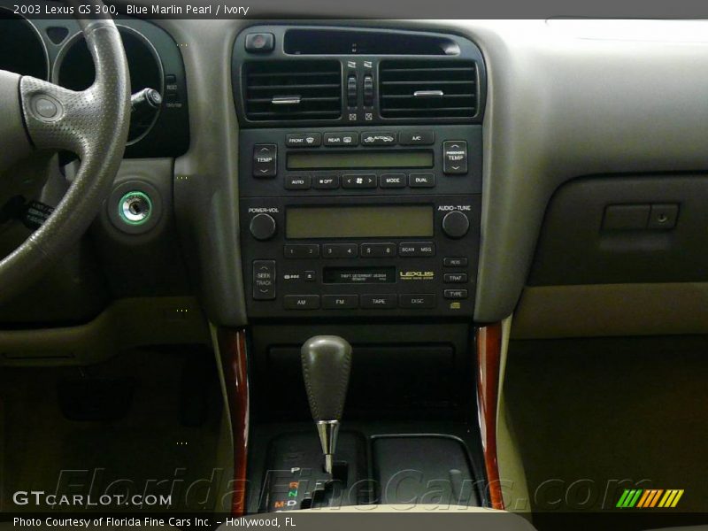 Blue Marlin Pearl / Ivory 2003 Lexus GS 300