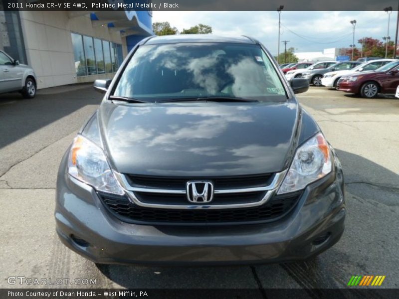 Polished Metal Metallic / Black 2011 Honda CR-V SE 4WD