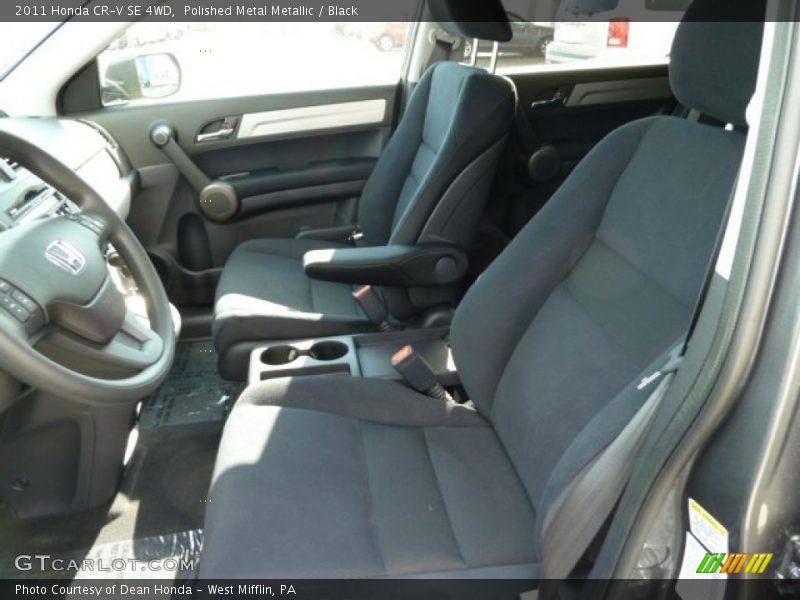 Polished Metal Metallic / Black 2011 Honda CR-V SE 4WD