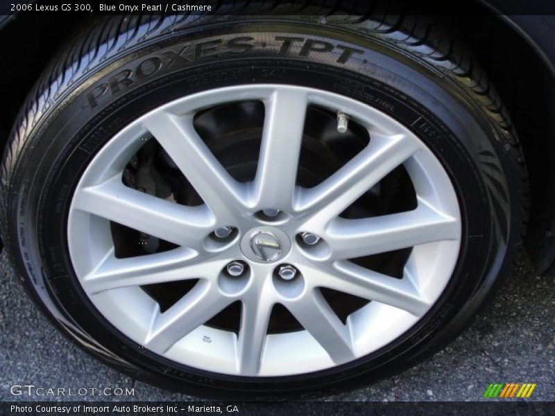 Blue Onyx Pearl / Cashmere 2006 Lexus GS 300