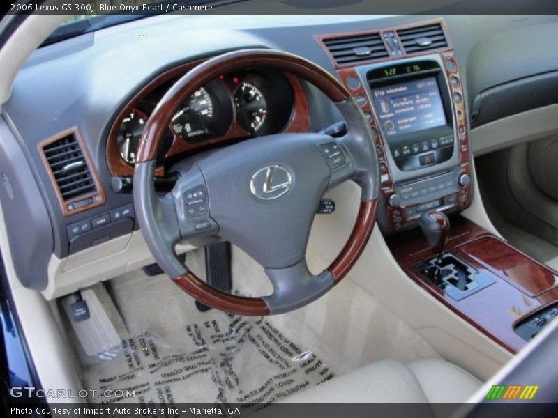 Blue Onyx Pearl / Cashmere 2006 Lexus GS 300