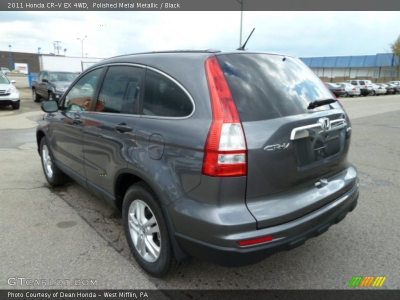 Polished Metal Metallic / Black 2011 Honda CR-V EX 4WD