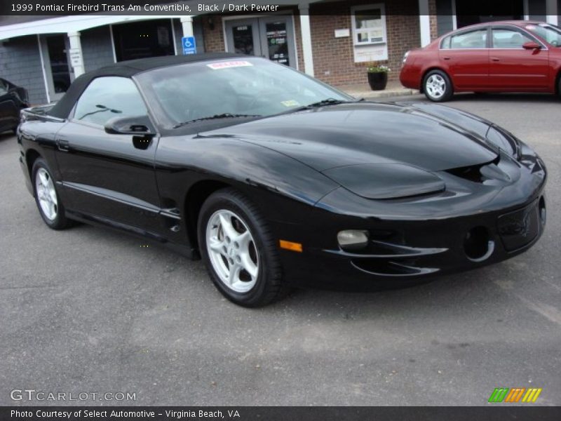 Front 3/4 View of 1999 Firebird Trans Am Convertible