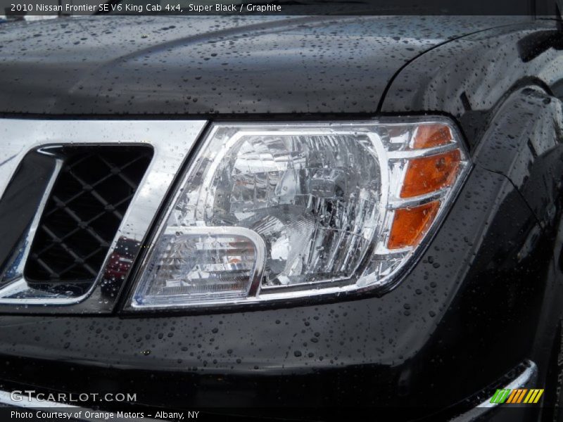 Super Black / Graphite 2010 Nissan Frontier SE V6 King Cab 4x4