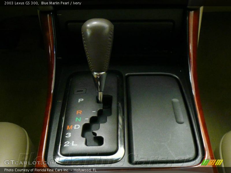 Blue Marlin Pearl / Ivory 2003 Lexus GS 300