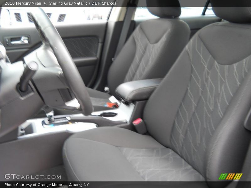  2010 Milan I4 Dark Charcoal Interior
