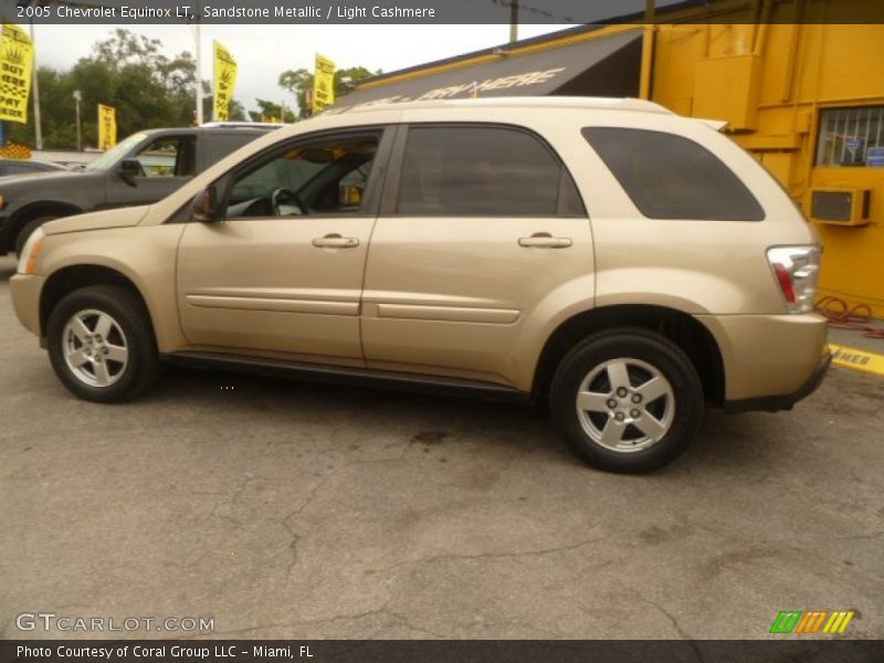 Sandstone Metallic / Light Cashmere 2005 Chevrolet Equinox LT