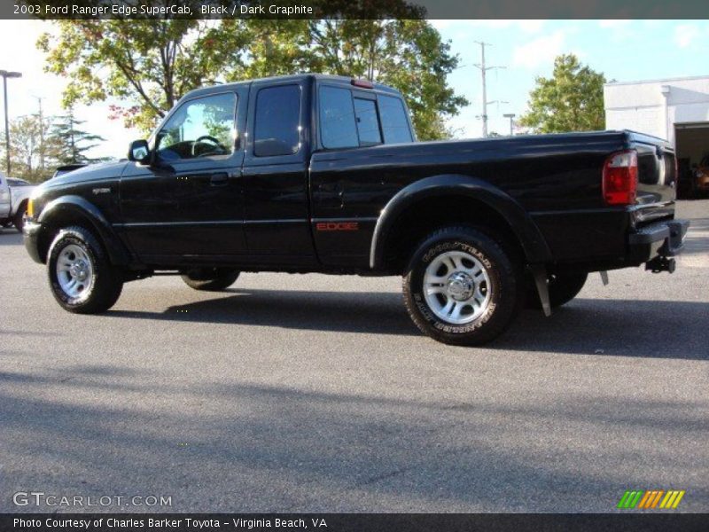 Black / Dark Graphite 2003 Ford Ranger Edge SuperCab
