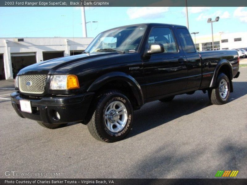 Black / Dark Graphite 2003 Ford Ranger Edge SuperCab