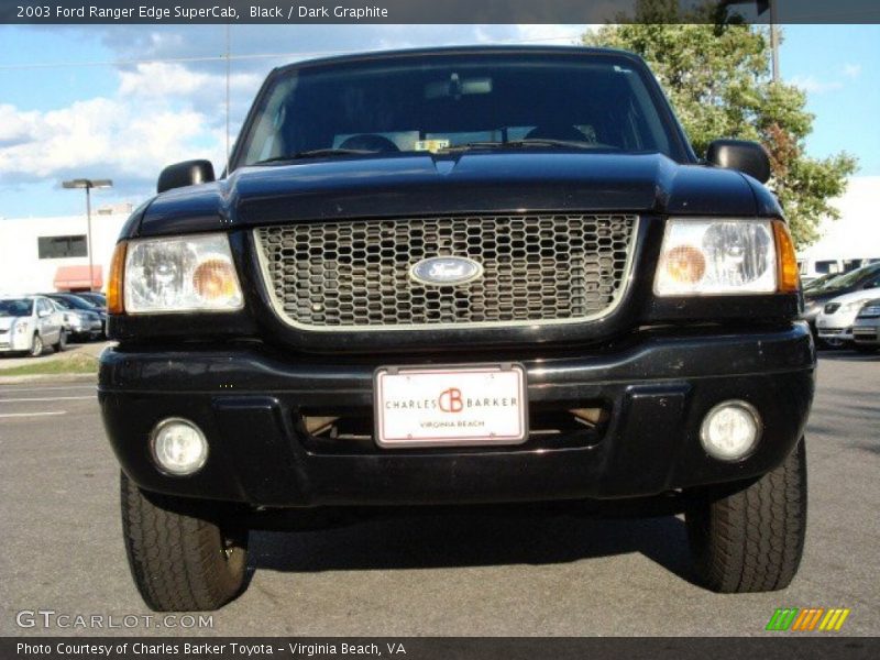 Black / Dark Graphite 2003 Ford Ranger Edge SuperCab