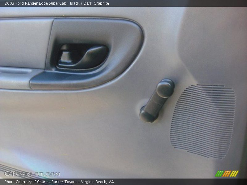 Black / Dark Graphite 2003 Ford Ranger Edge SuperCab