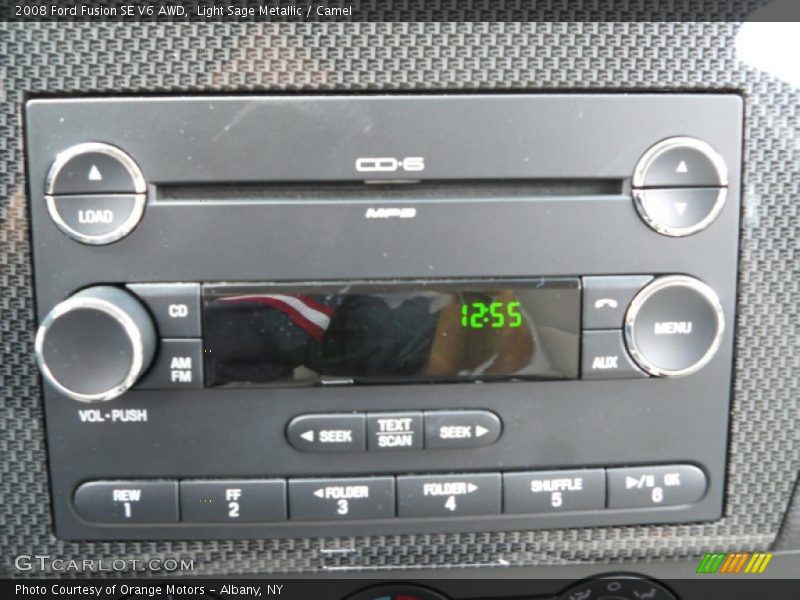 Audio System of 2008 Fusion SE V6 AWD